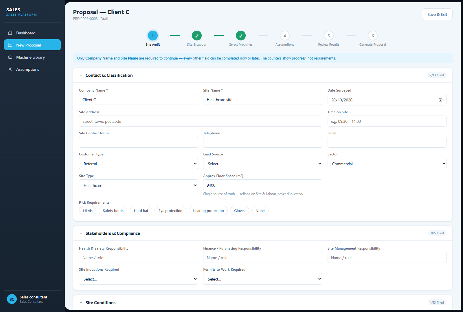 A business case built from the site up. | Libere Consulting